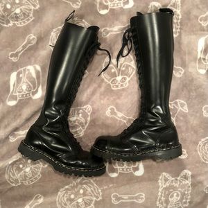 GRIPFAST made in England 20 hole combat boot steel toe